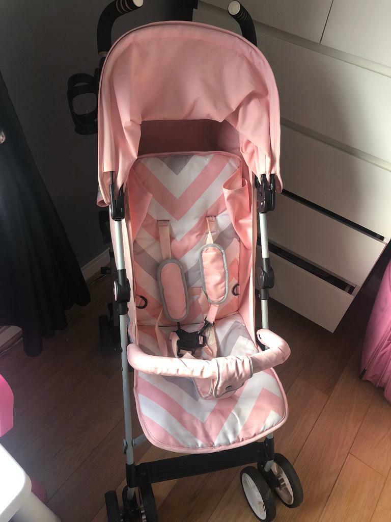 my babiie pink chevron